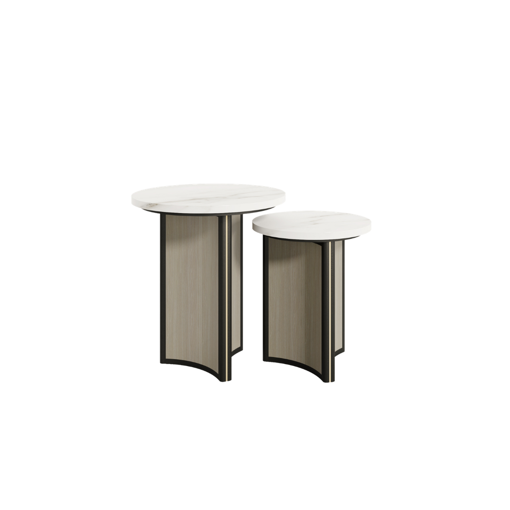 AURA Side Table | Stone Categ. A Ø45 - NEW 