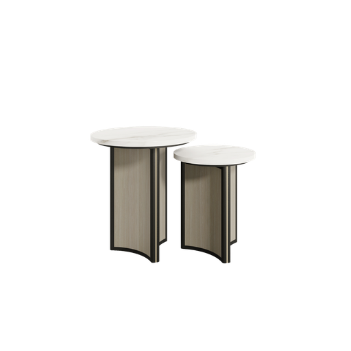 AURA Side Table | Stone Categ. A Ø45 - NEW 
