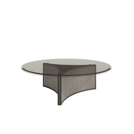 AURA Coffee Table Ø100  | Glass 