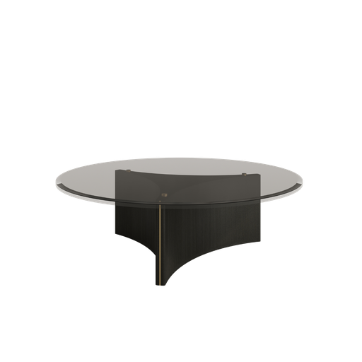 AURA Coffee Table Ø100  | Glass 