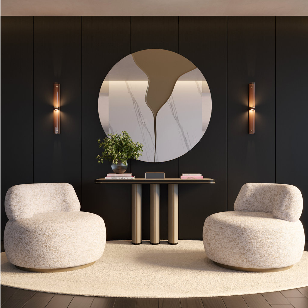 FLEUR Mirror | Ø120