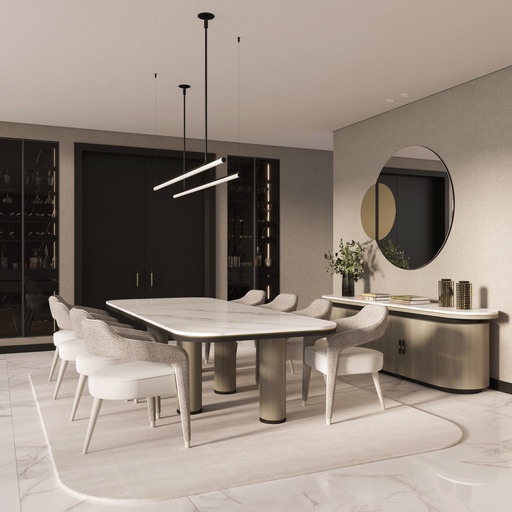 DOMUS Dining Table 250 | Stone Categ. A