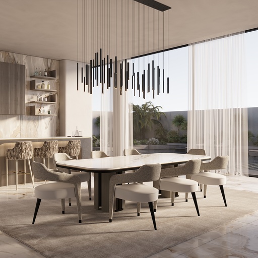 LORANT Dining Table 250 | Stone Categ. A