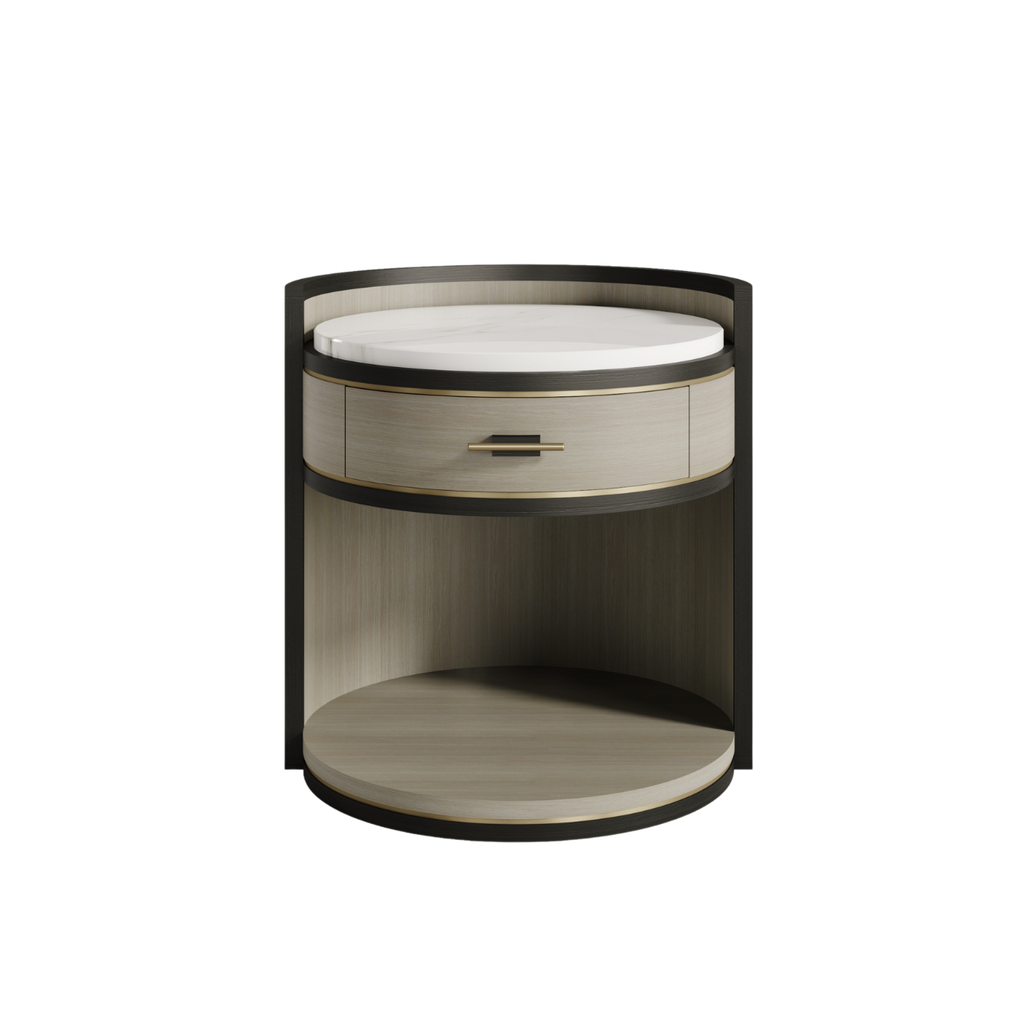VALERIAN Bedside Table | Stone Categ. A - NEW