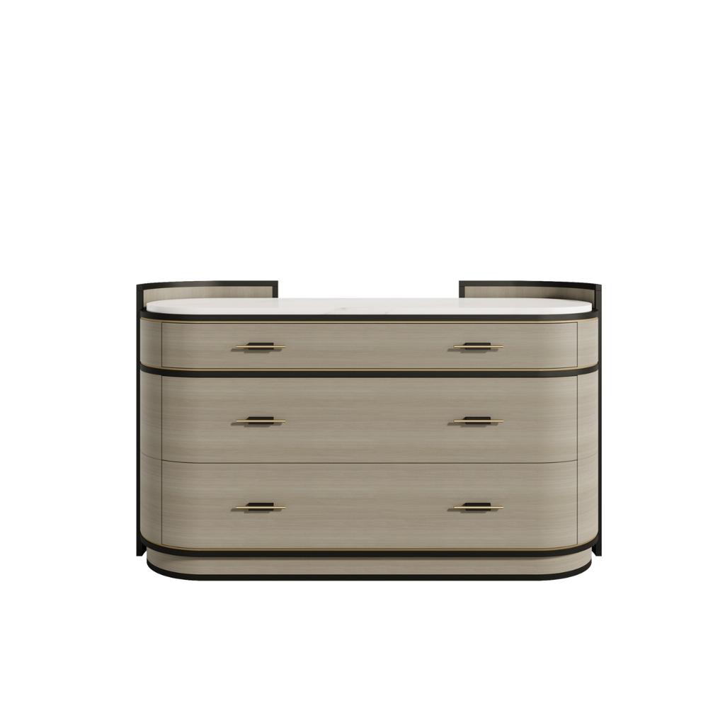 VALERIAN Chest Of Drawers | Stone Categ. A 
