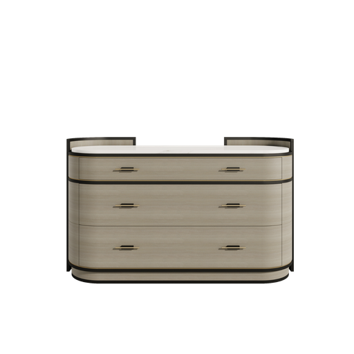 VALERIAN Chest Of Drawers | Stone Categ. A 